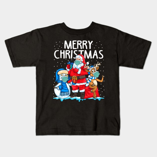 Merry Christmas 2021 Kids T-Shirt by KsuAnn